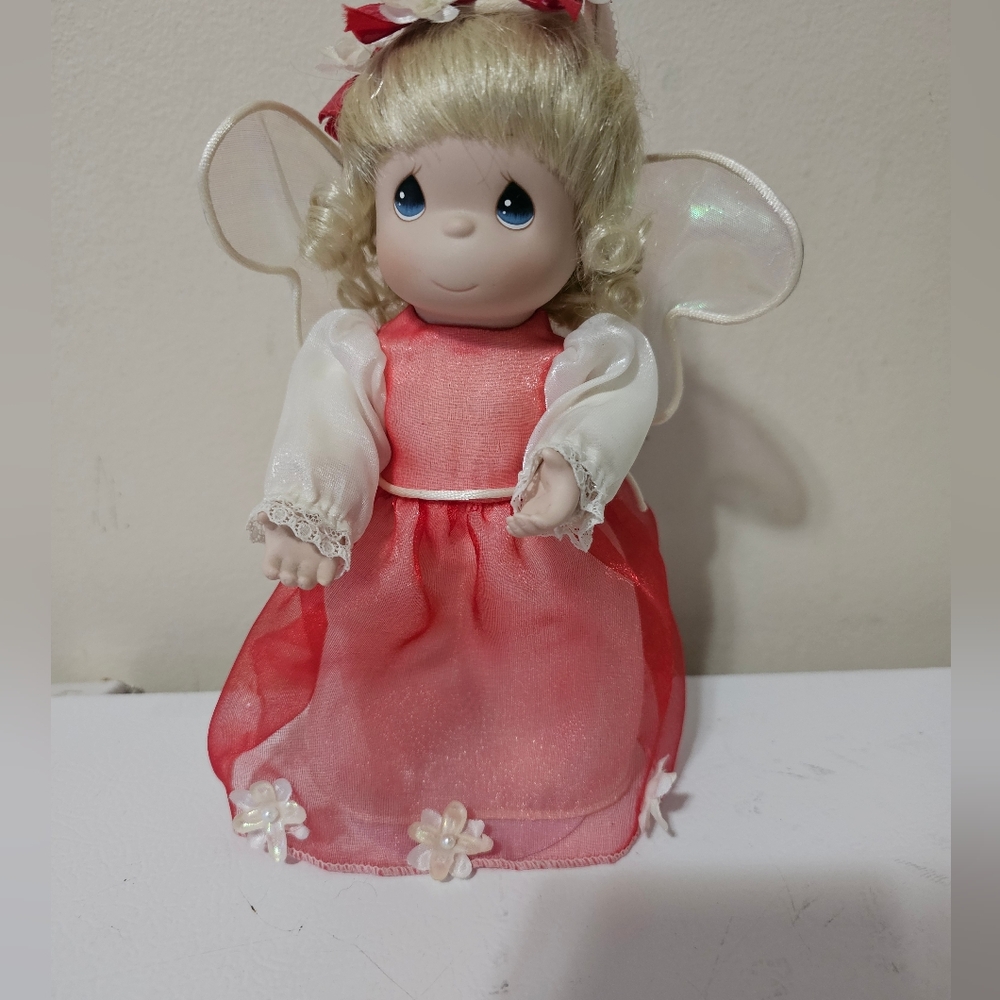 Ashton Drake Precious Moments January Birthstone Angel Doll With Stand